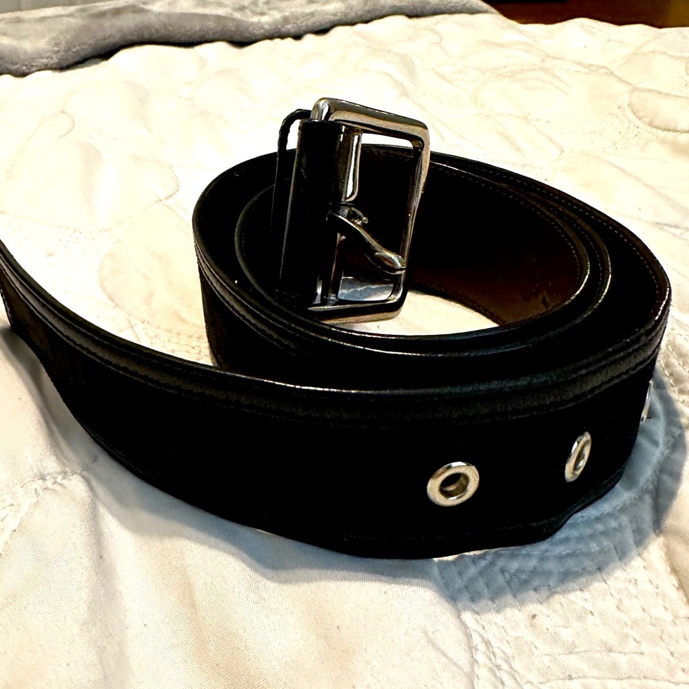 Black Coach belt